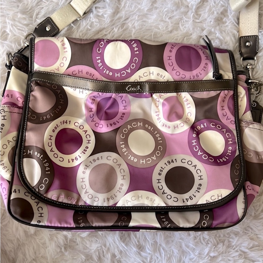 Coach diaper bag